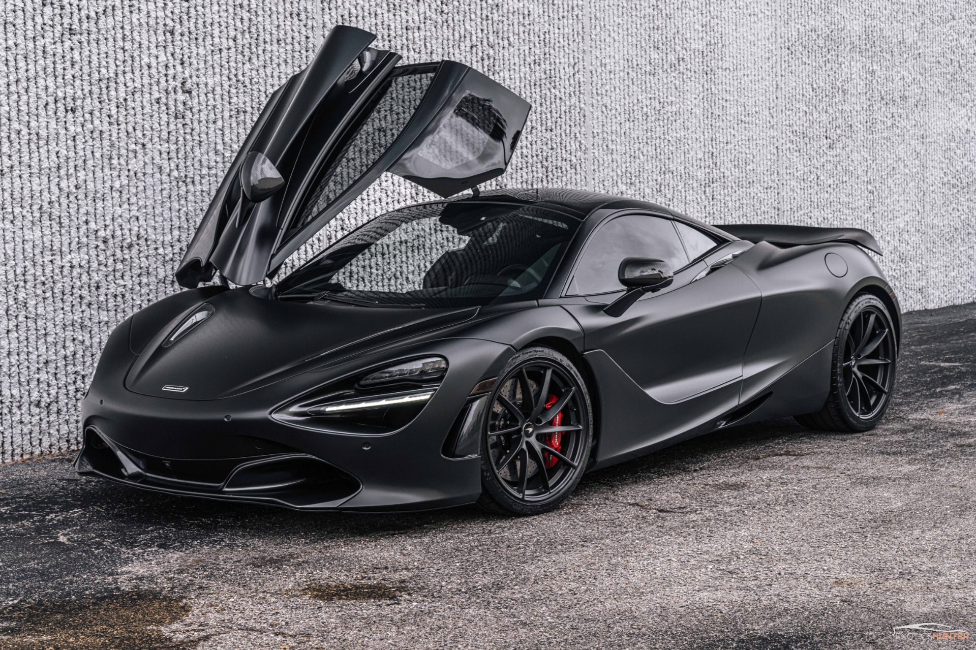 Used 2019 McLaren 720S Performance $351K MSRP Wrapped Matte Black